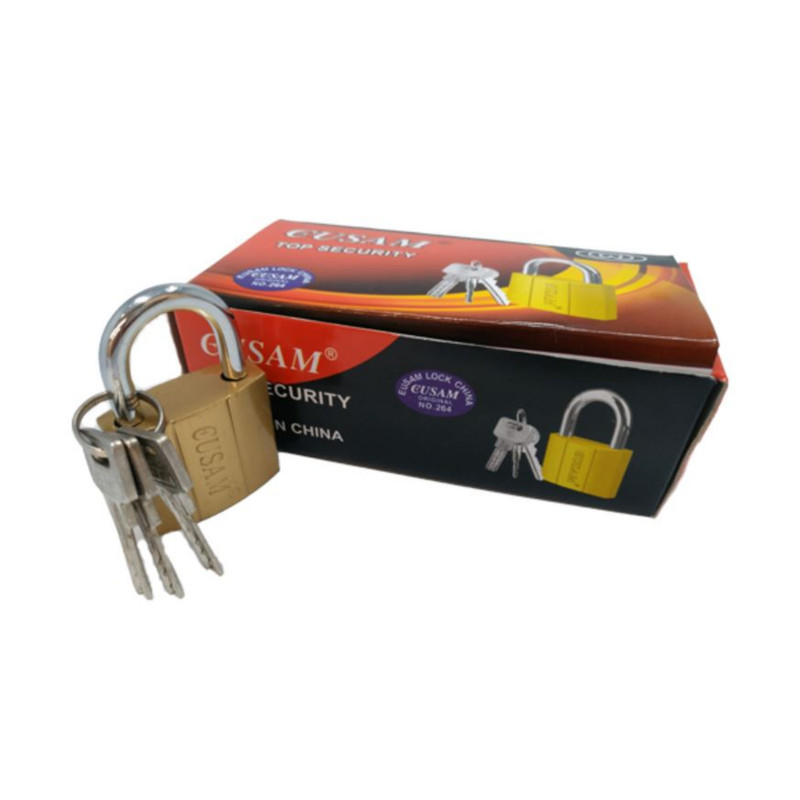 قفل آویز ایوسام مدل ناودانی 50 کد 2