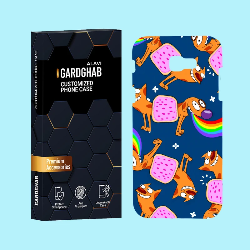 کاور گارد قاب علوی مدل فانتزی مناسب برای گوشی موبایل سامسونگ Galaxy A720 / A7 2017