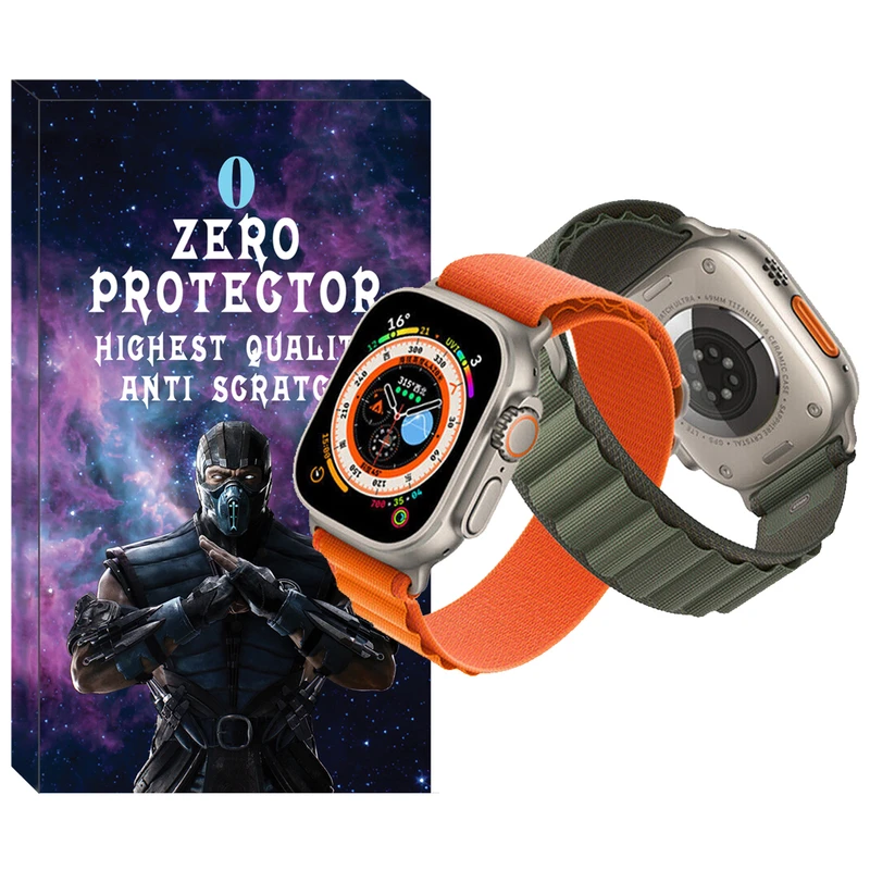 بند زیرو مدل Alpine Various Color مناسب برای اپل واچ 42 / 44 / 45 / 49 میلی متر مجموعه دو عددی