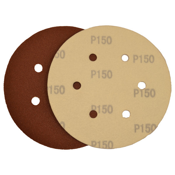 سنباده پشت کرکی مدل 150 میلیمتر P.150 پک ده عددی سنباده پشت کرکی مدل 150 میلیمتر P.150 پک ده عددی