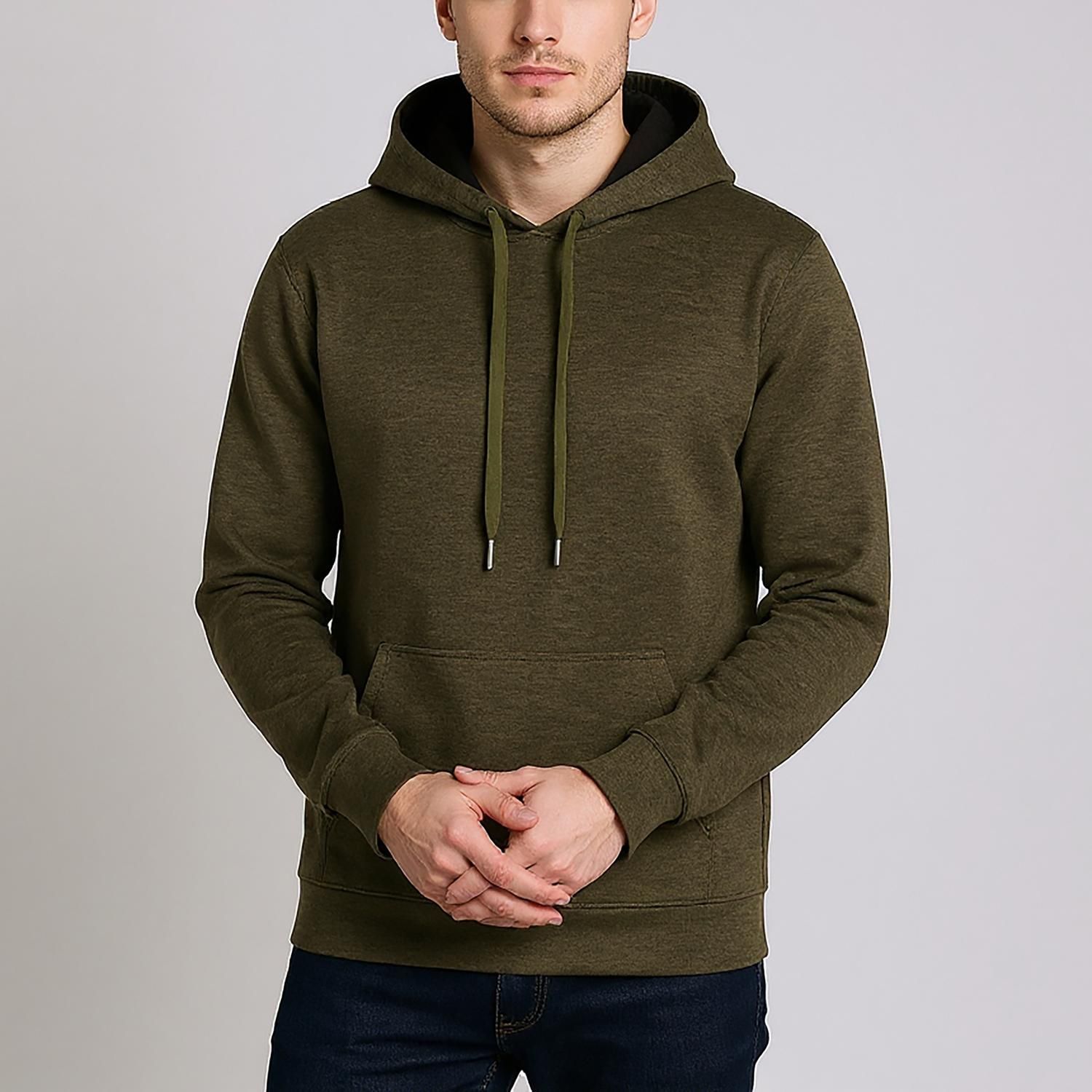 هودی مردانه آر اِن اِس مدل 12102288 رنگ سبز -  - 1