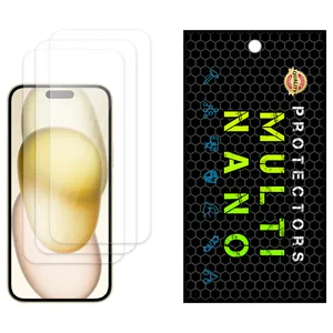 Multi Nano X-S3N Screen Protector For Apple iPhone 15 Plus Pack of 3