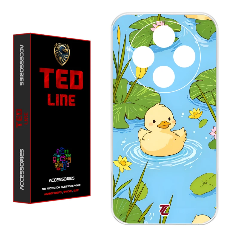 کاور تدلاین طرح اردک کد 1183 مناسب برای گوشی موبایل شیائومی Redmi 14C / Poco C75