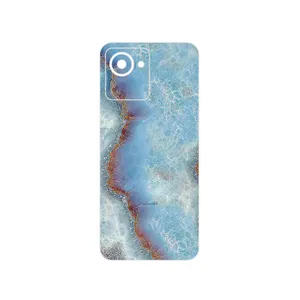 MAHOOT Blue_Ocean_Marble Cover Sticker for Realme C30s