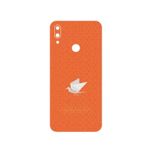 MAHOOT Minimalist origami bird Cover Sticker for Xiaomi Redmi Note 7