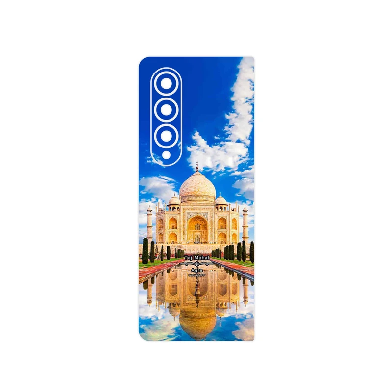 برچسب پوششی ماهوت مدل The Taj Mahal مناسب برای گوشی موبایل سامسونگ Galaxy Z Fold4