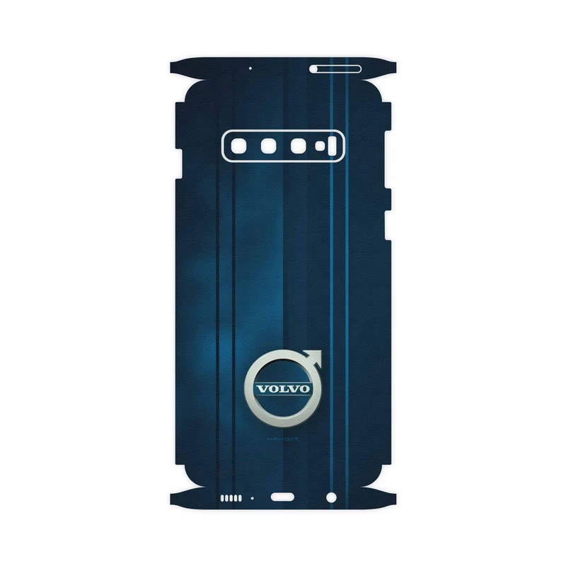 برچسب پوششی ماهوت مدل Volvo-FullSkin مناسب برای گوشی موبایل سامسونگ Galaxy S10