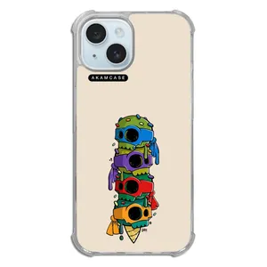 AKAM AMC-WTA15-NINJA TURTLES5 Cover For Apple iPhone 15