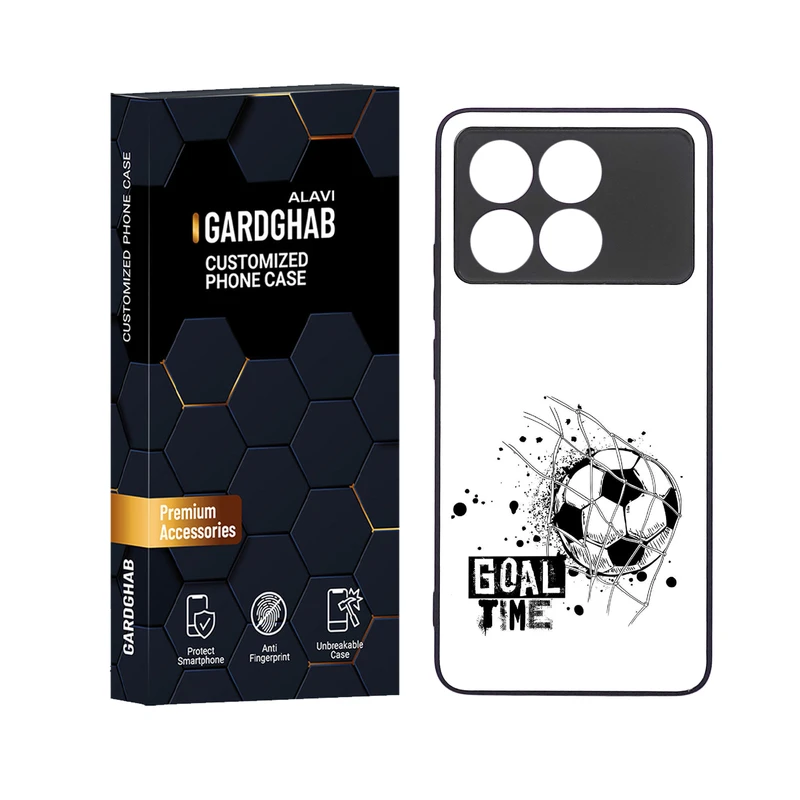 کاور گارد قاب علوی مدل دور ژله ای مناسب برای گوشی موبایل شیائومی Poco X6 Pro