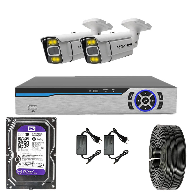 سیستم امنیتی مدل  PACK 2 HD AXESSLINK مجموعه 2 عددی