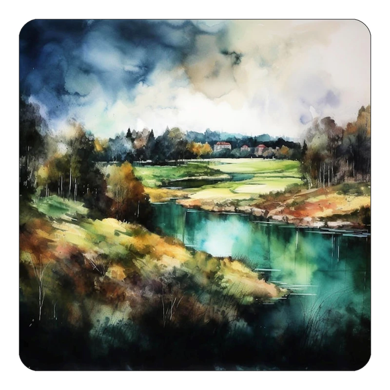 مگنت کاکتی طرح نقاشی رنگ روغن مدل mp71739