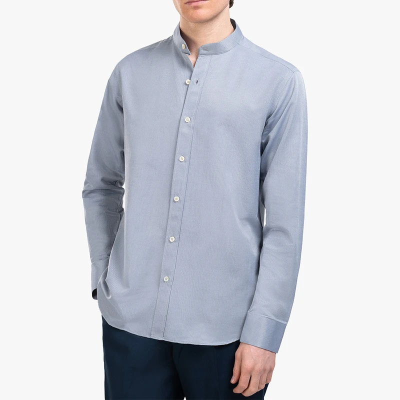 پیراهن آستین بلند یقه دیپلمات مردانه ام کی مدل 1857B