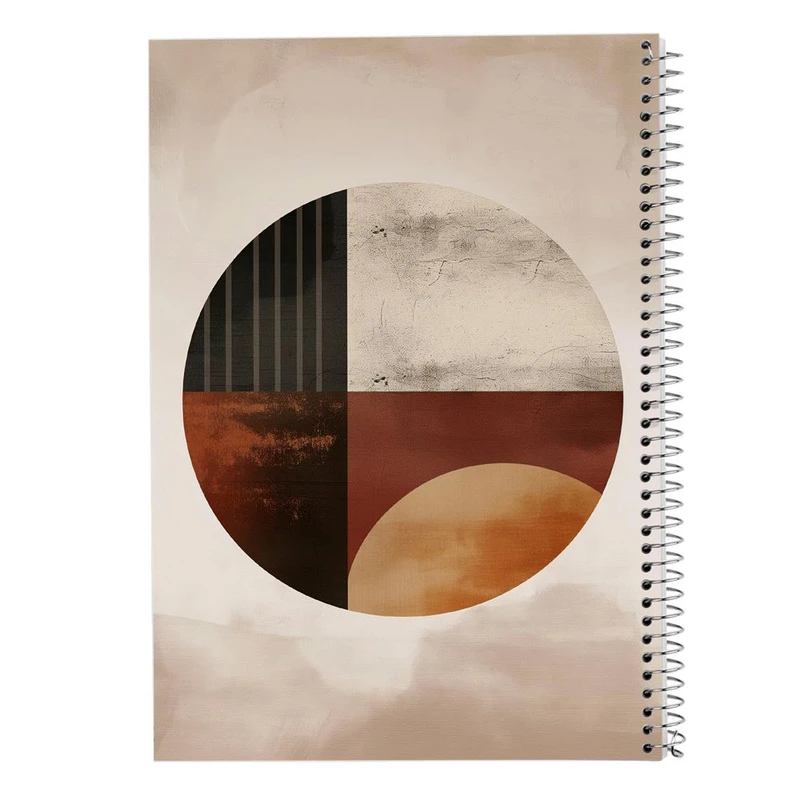 دفتر شطرنجی 50 برگ مدوپد طرح اشکال فانتزی کد DF16355