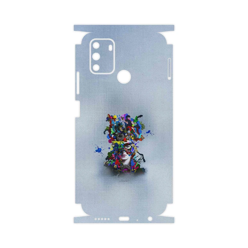 برچسب پوششی ماهوت مدل Collage of surreal Portrait of Women 4-FullSkin مناسب برای گوشی موبایل جی پلاس S10 2022