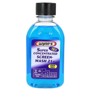 محلول شیشه شوی خودرو وینز مدل super concentrated screen-wash 21 حجم 250 میلی‌ لیتر