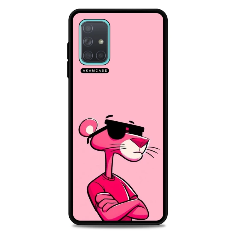 کاور آکام مدل AMC-WSGA71-PINK PANTHER11 مناسب برای گوشی موبایل سامسونگ Galaxy A71