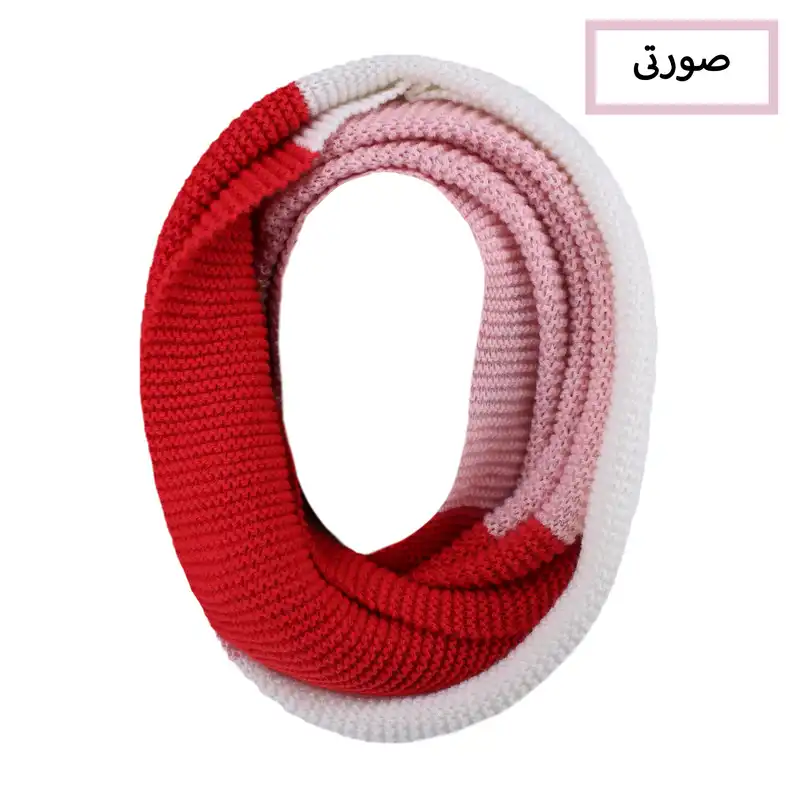 شال گردن بافتنی سام طرح اسپرت رینگی کد LUXE_2022