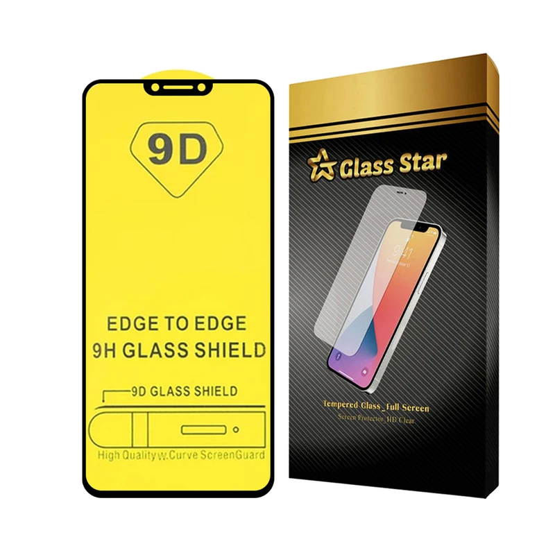 محافظ صفحه نمایش گلس استار مدل FULLGS مناسب برای گوشی موبایل شیائومی Redmi 12 4G / Redmi 12 5G / تی سی ال 40 Nxt Paper