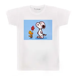 تی شرت بچگانه پرمانه طرح اسنوپی کد pmt.3690