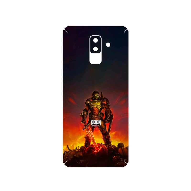 برچسب پوششی ماهوت مدل DOOM Game Series مناسب برای گوشی موبایل سامسونگ Galaxy A6 Plus 2018