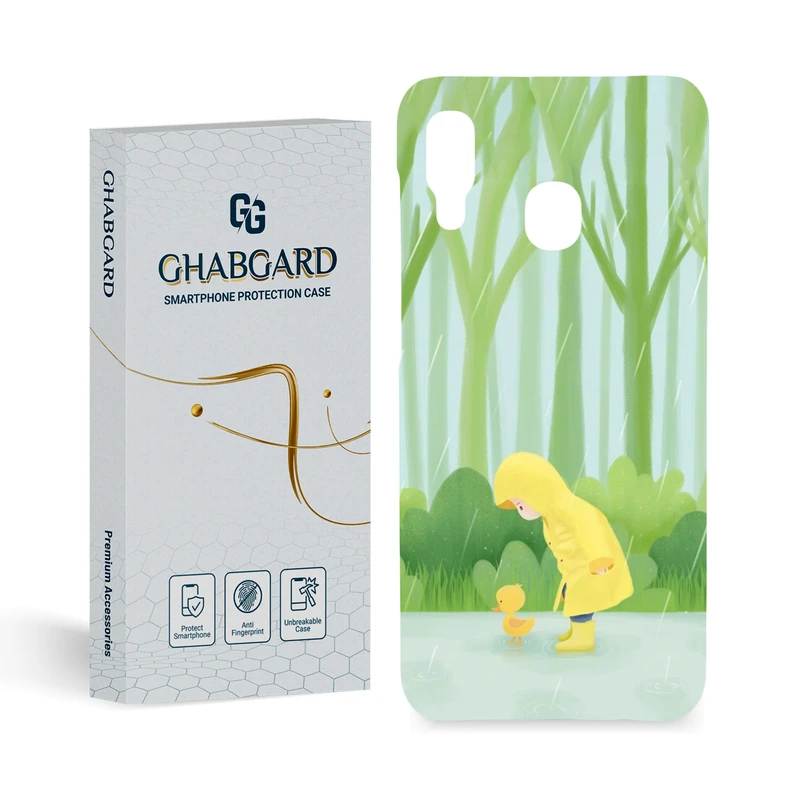 کاور قاب گارد مدل دخترانه مناسب برای گوشی موبایل سامسونگ Galaxy A20 \ A30