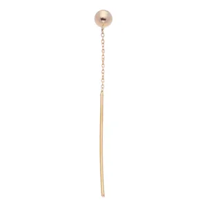 گوشواره طلا 18 عیار زنانه میو گلد مدل E1160