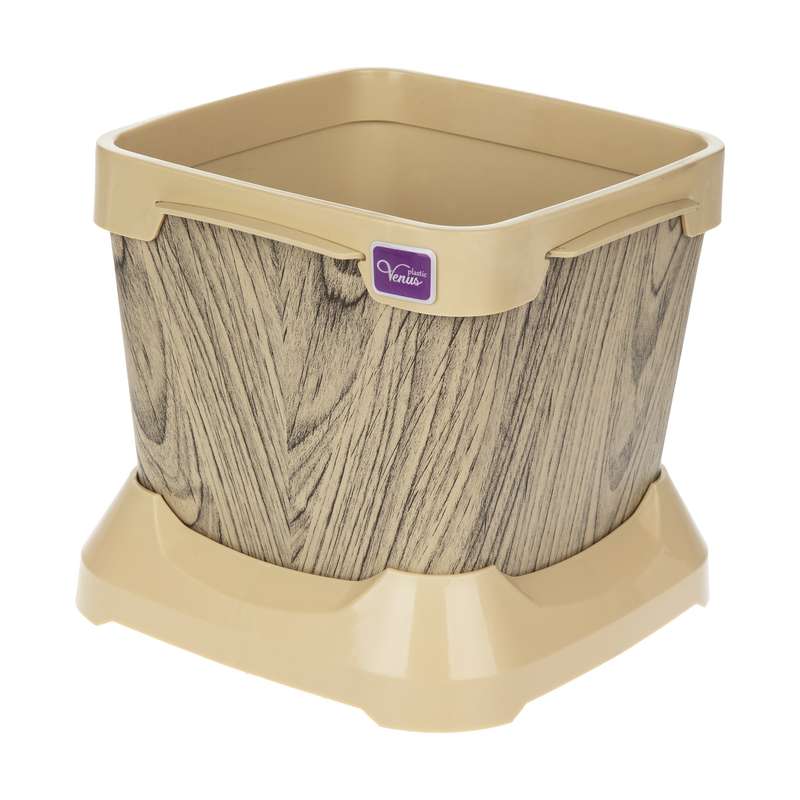 گلدان ونوس پلاستیک مدل E164 ارتفاع 20 سانتی متر گلدان ونوس پلاستیک مدل E164 ارتفاع 20 سانتی متر