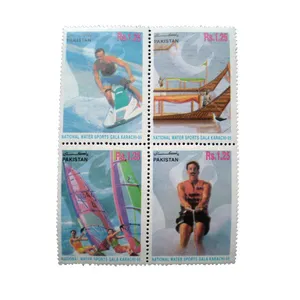 تمبر یادگاری مدل موج سواری کد DS2342 مجموعه 4 عددی