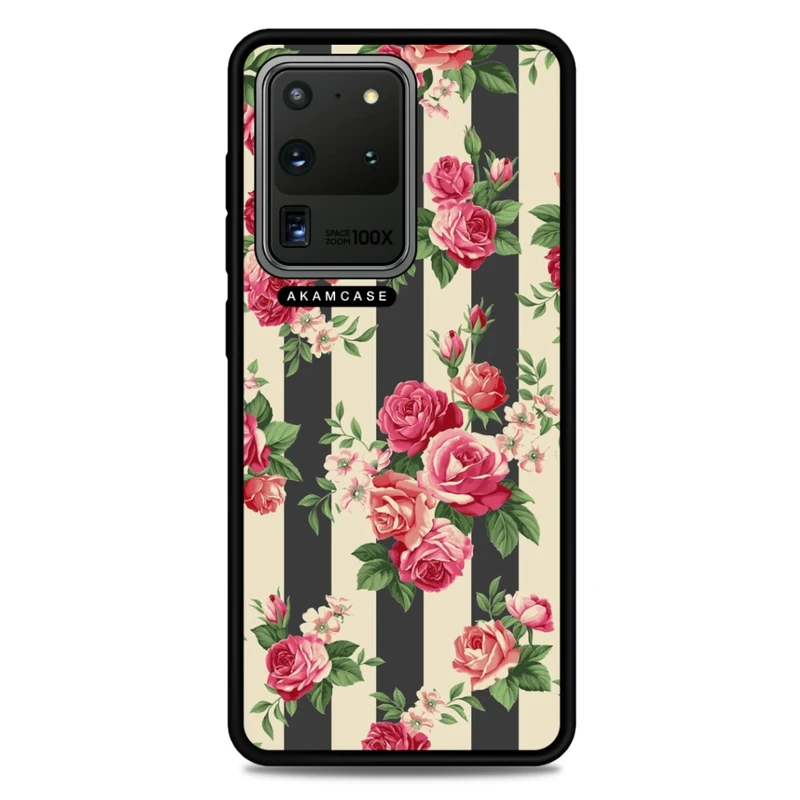 کاور آکام مدل AMCWSGS20U-FLOWERS15 مناسب برای گوشی موبایل سامسونگ Galaxy S20 Ultra