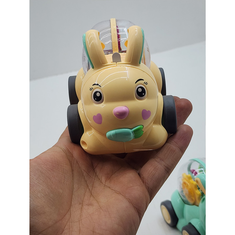 اسباب بازی ناب سل مدل چراغ دار خرگوش چرخ دنده ای