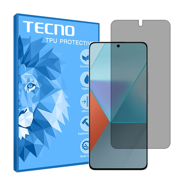 محافظ صفحه نمایش حریم شخصی تکنو مدل HyPRV مناسب برای گوشی موبایل شیائومی Redmi Note 13 Pro 5G
