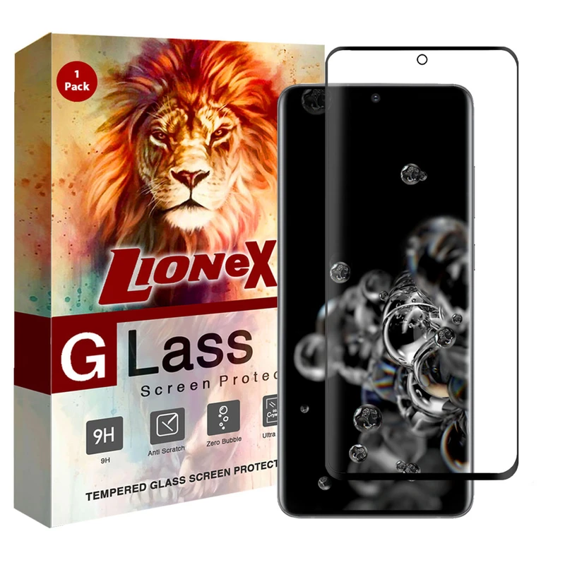 محافظ صفحه نمایش سرامیکی لایونکس مدل CRE مناسب برای گوشی موبایل سامسونگ Galaxy S20