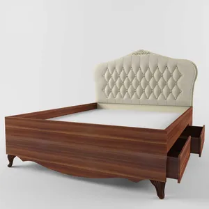 تخت خواب دو نفره مدل 1010 سایز 160×200 سانتی متر