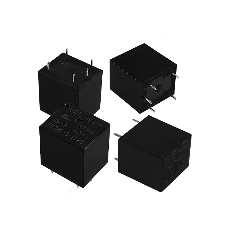 رله 12 ولت 15 آمپر مدل wqe مجموعه 4 عددی