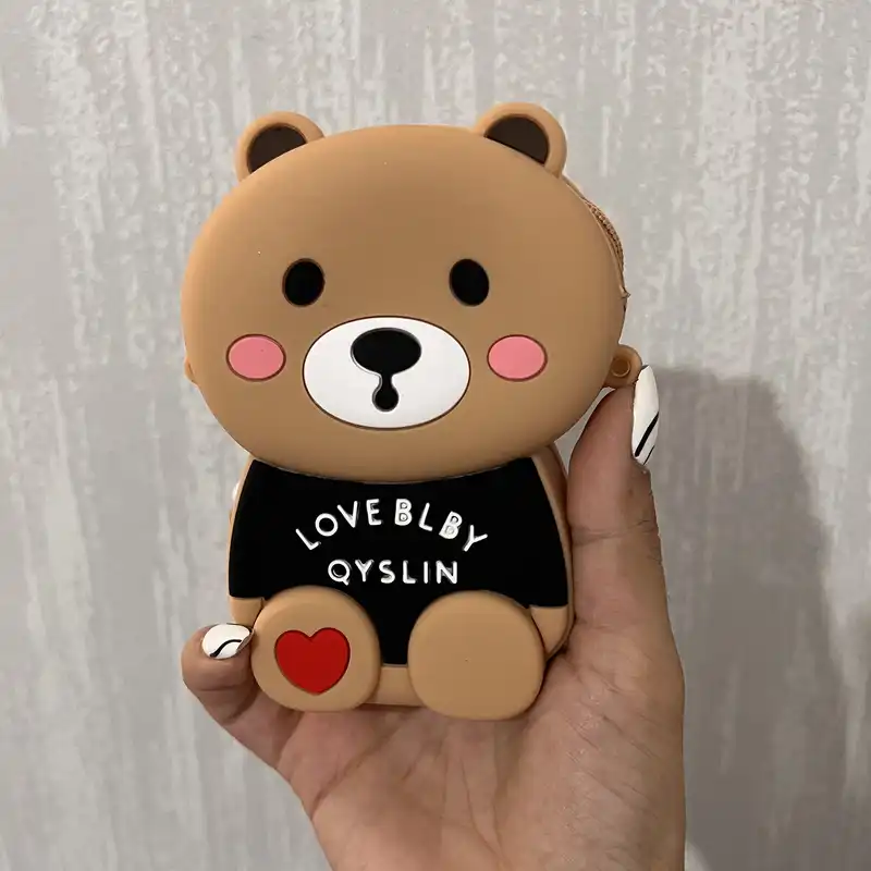 کیف رودوشی بچگانه مدل تدی متعجب کد TEDDY  TT