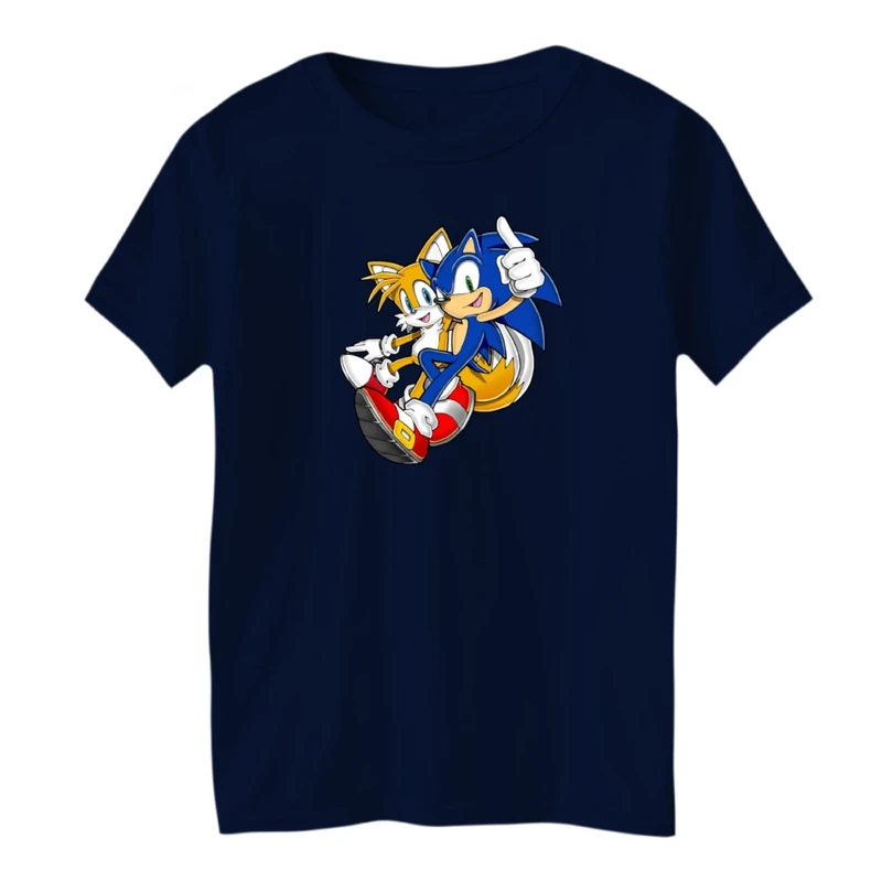 تی شرت آستین کوتاه بچگانه مدل سونیک کد 01