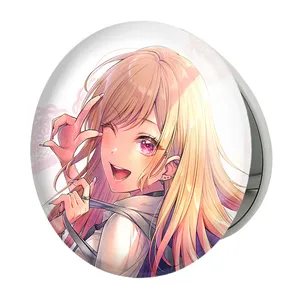 آینه جیبی خندالو طرح کیتاگاوا انیمه مای درس آپ دارلینگ مدل تاشو کد 23867 