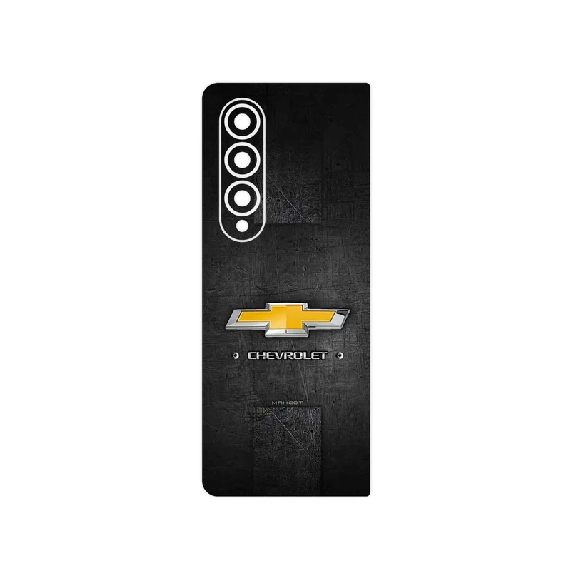 برچسب پوششی ماهوت مدل CHEVROLET_Logo مناسب برای گوشی موبایل سامسونگ Galaxy Z Fold4