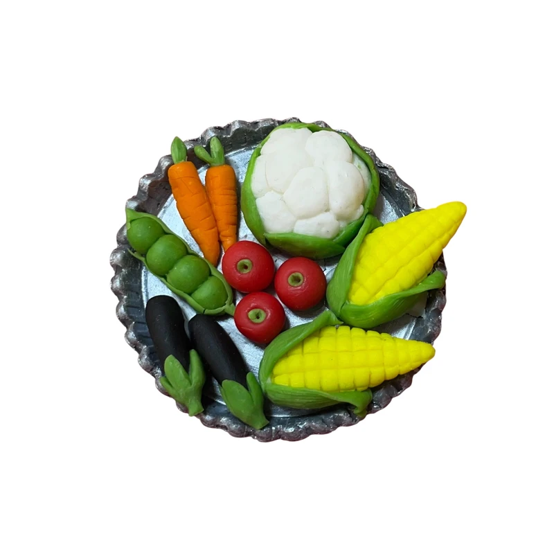 مگنت مدل سبزیجات خمیرب
