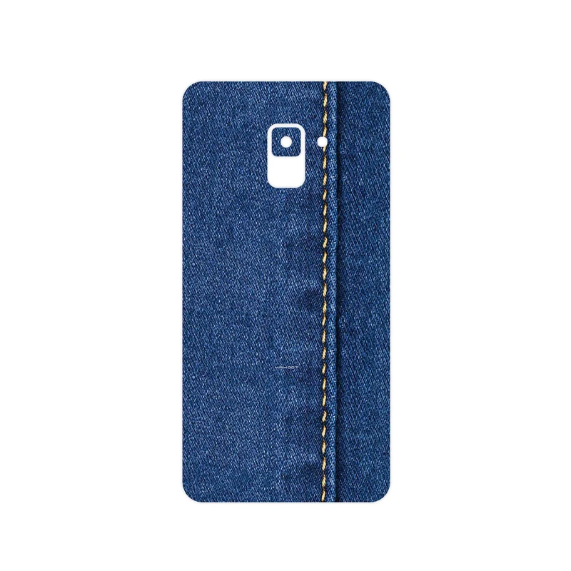 برچسب پوششی ماهوت مدل Fabric Texture 8 مناسب برای گوشی موبایل سامسونگ Galaxy A8 Plus 2018