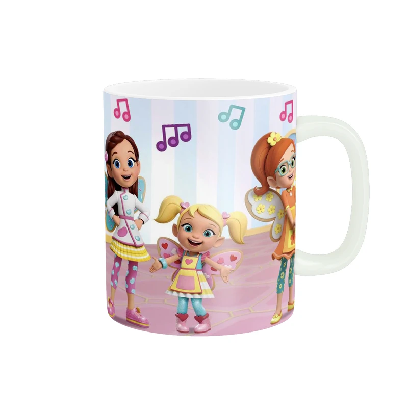 ماگ پاد آفرین طرح کارتون کافه لوبیا کد 2318