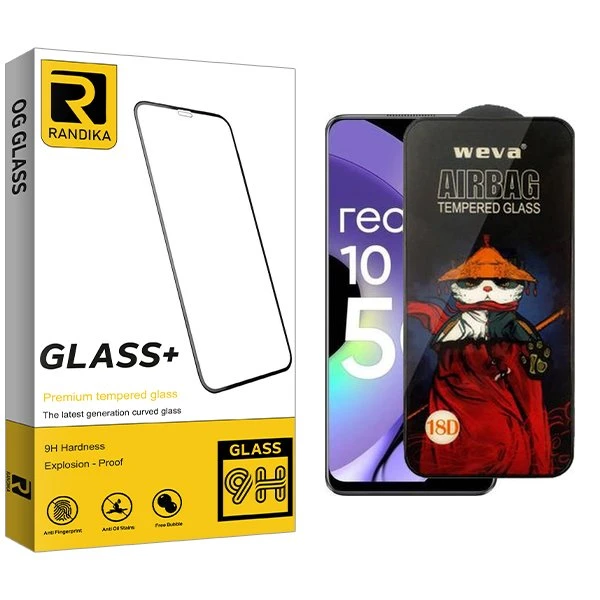 محافظ صفحه نمایش راندیکا مدل RK Airbag مناسب برای گوشی موبایل ریلمی 10 Pro 5G