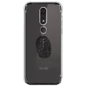 Megafone Finger Print C62-B Cover For Nokia 4.2
