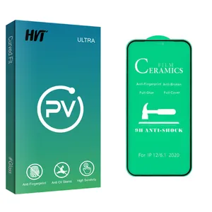 HVT PV glass Ceramics Screen Protector For Apple Iphone 12 / Iphone 12 Pro