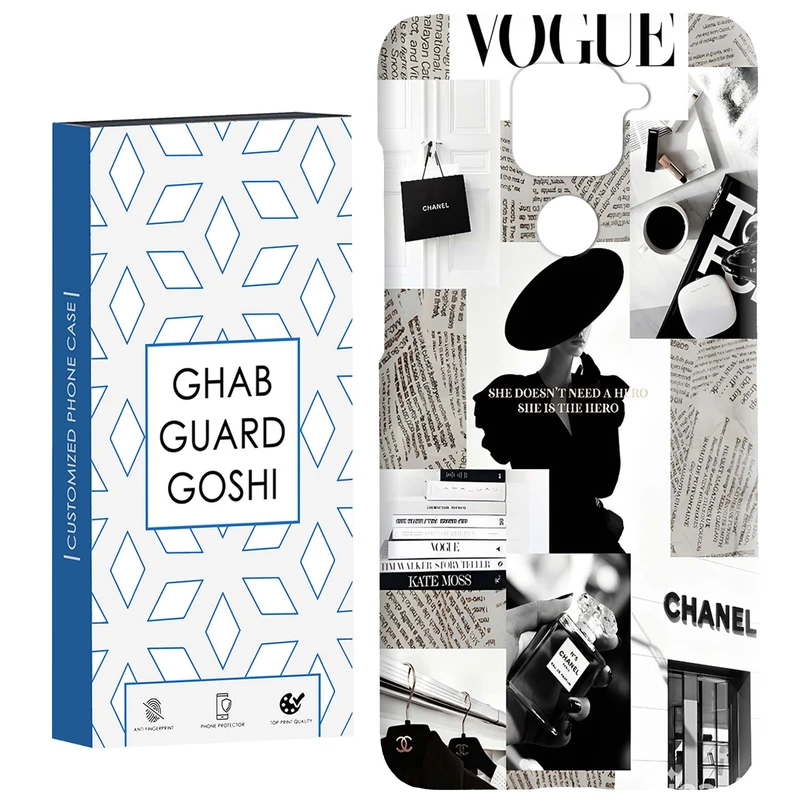 کاور قاب گارد گوشی طرح مدل دختر کد Dimo-795 مناسب برای گوشی موبایل شیائومی Redmi Note 9 