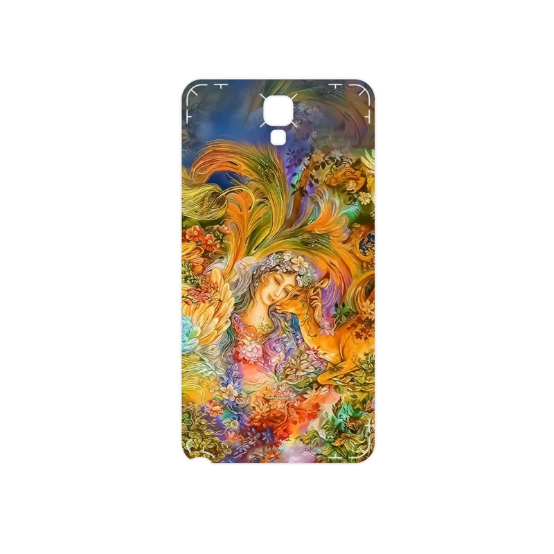 برچسب پوششی ماهوت مدل Persian miniature 3 مناسب برای گوشی موبایل سامسونگ Galaxy Note 3 Neo