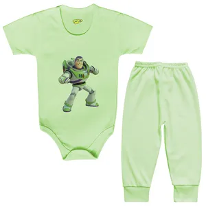 ست بادی و شلوار نوزادی کارانس مدل BSTG-78