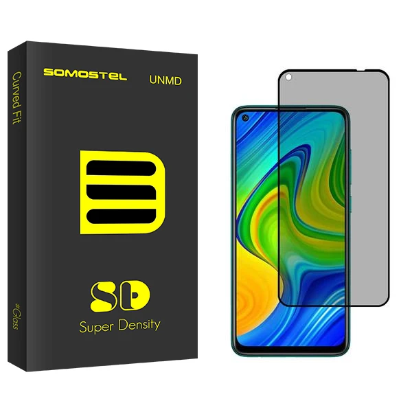 محافظ صفحه نمایش حریم شخصی سوماستل مدل SD مناسب برای گوشی موبایل شیائومی Redmi Note 9