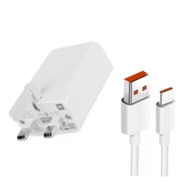 شارژر شیائومی مدل MDY-11-EY 33wfast 3pin original به همراه کابل تبدیل usb-c