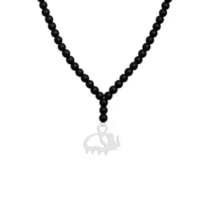 گردنبند نقره زنانه هایکا مدل فیل کد ha 1-39